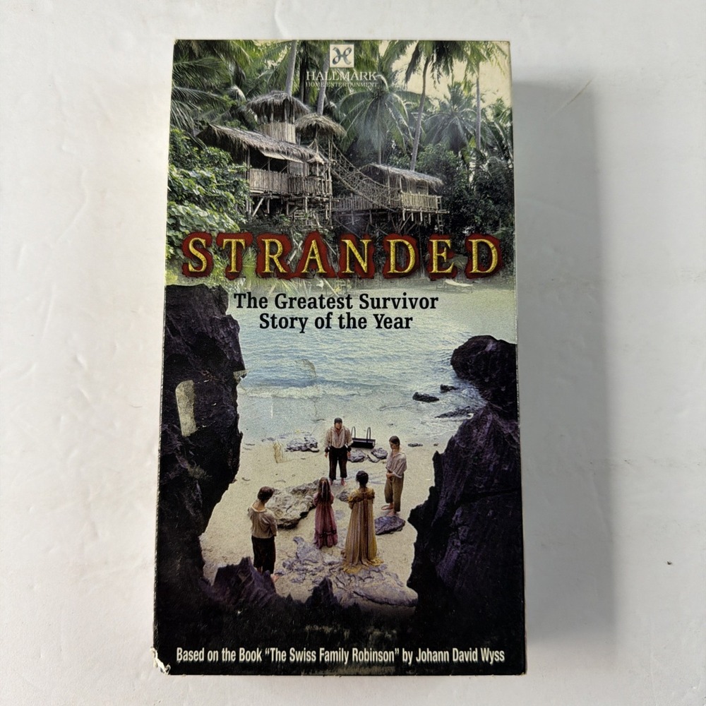 STRANDED: The Greatest Survivor Story Of The Year (vhs) Hallmark‎ Rare